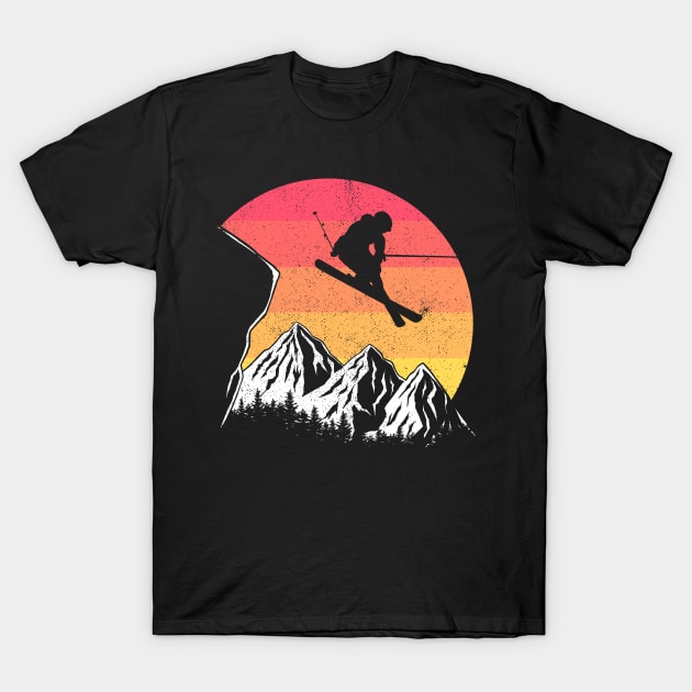 Vintage alpine skiing T-Shirt by Sachpica